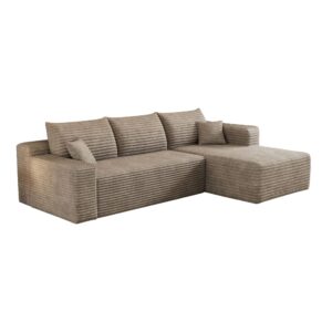 wohnli-moebel-suche-M26151820 Wohnli Möbelsuche - Ecksofa komprimiert aus Cordstoff modular mit Chaiselongue