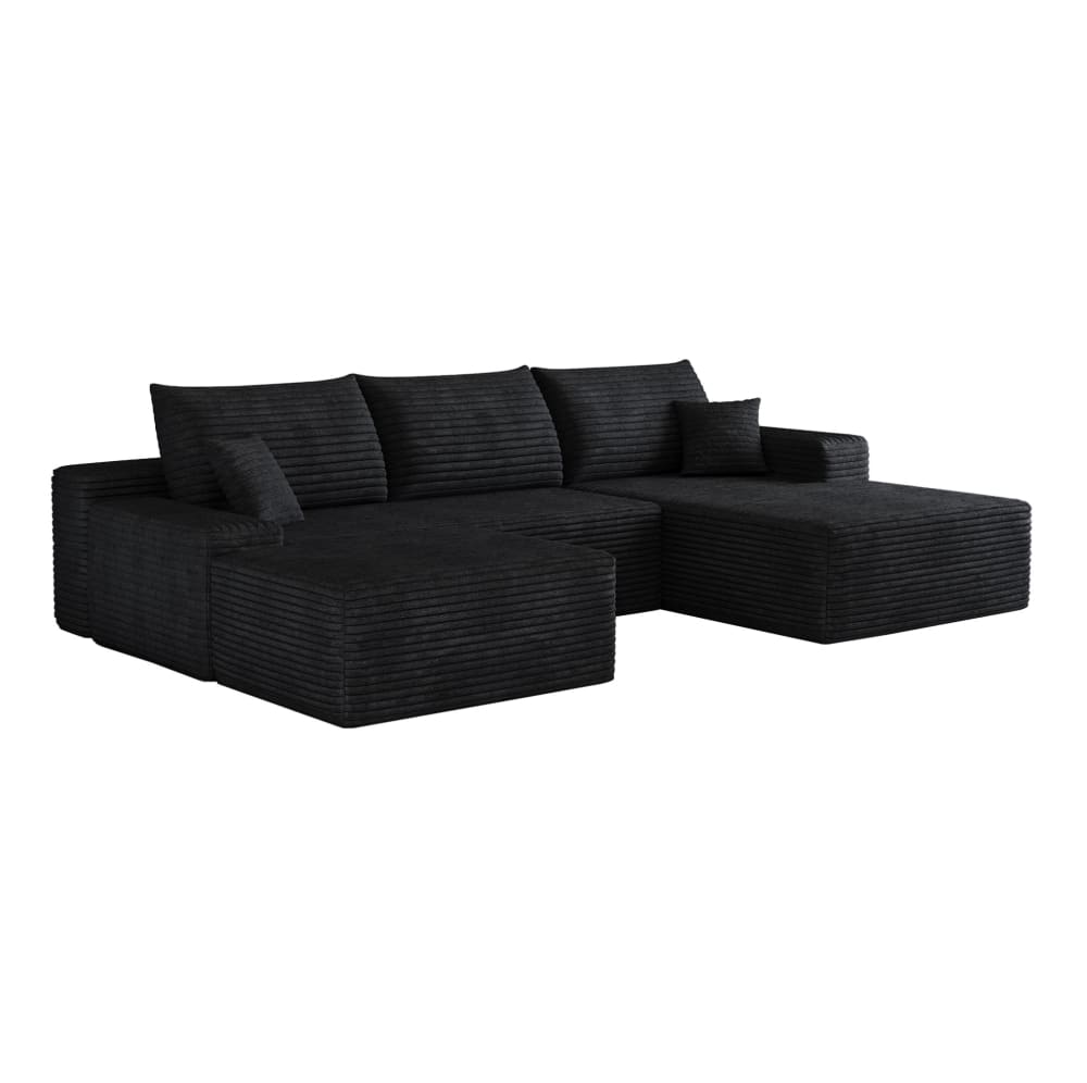 wohnli-moebel-suche-M26151877 Wohnli Möbelsuche - Ecksofa aus Cordstoff modular mit Chaiselongue 270×175×83 cm