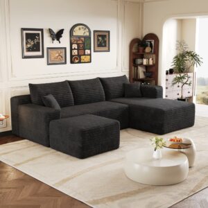 wohnli-moebel-suche-M26151899 Wohnli Möbelsuche - Ecksofa komprimiert aus Cordstoff mit Chaiselongue