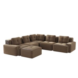 wohnli-moebel-suche-M26151900 Wohnli Möbelsuche - Ecksofa aus Cord mit modularem Design