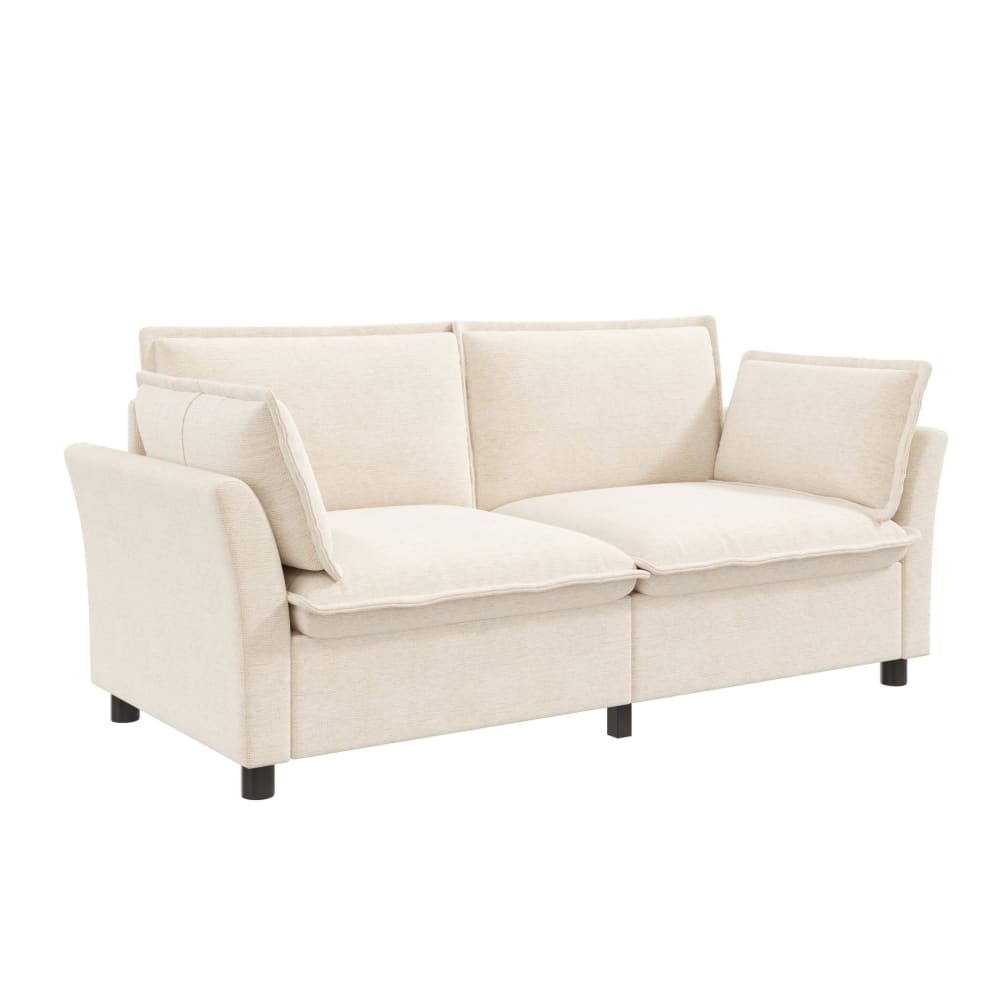 wohnli-moebel-suche-M26151936 Wohnli Möbelsuche - 2-Sitzer-Sofa aus Chenille mit Federkern 155x81x87 cm