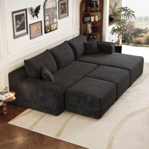wohnli-moebel-suche-M26151944 Wohnli Möbelsuche - Ecksofa komprimiert aus Stoff mit Cordbezug 241 cm