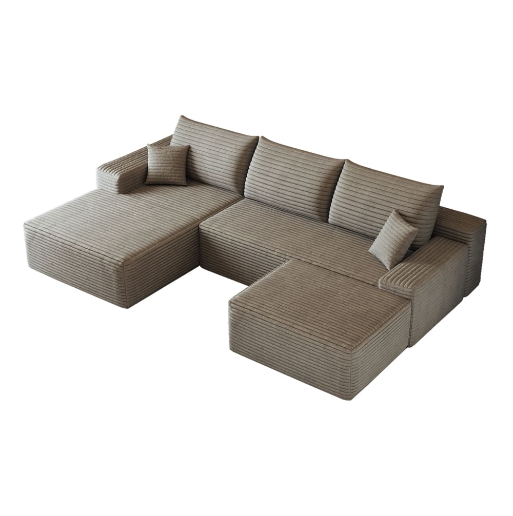 wohnli-moebel-suche-M26151952 Wohnli Möbelsuche - Ecksofa aus Stoff mit modularer Chaiselongue 270 cm