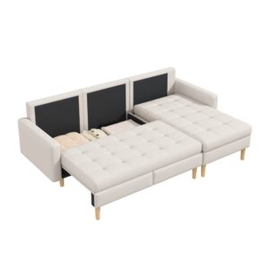wohnli-moebel-suche-M26151977 Wohnli Möbelsuche - Ecksofa aus Stoff mit Stauraum und Chaiselongue 212x130x86 cm