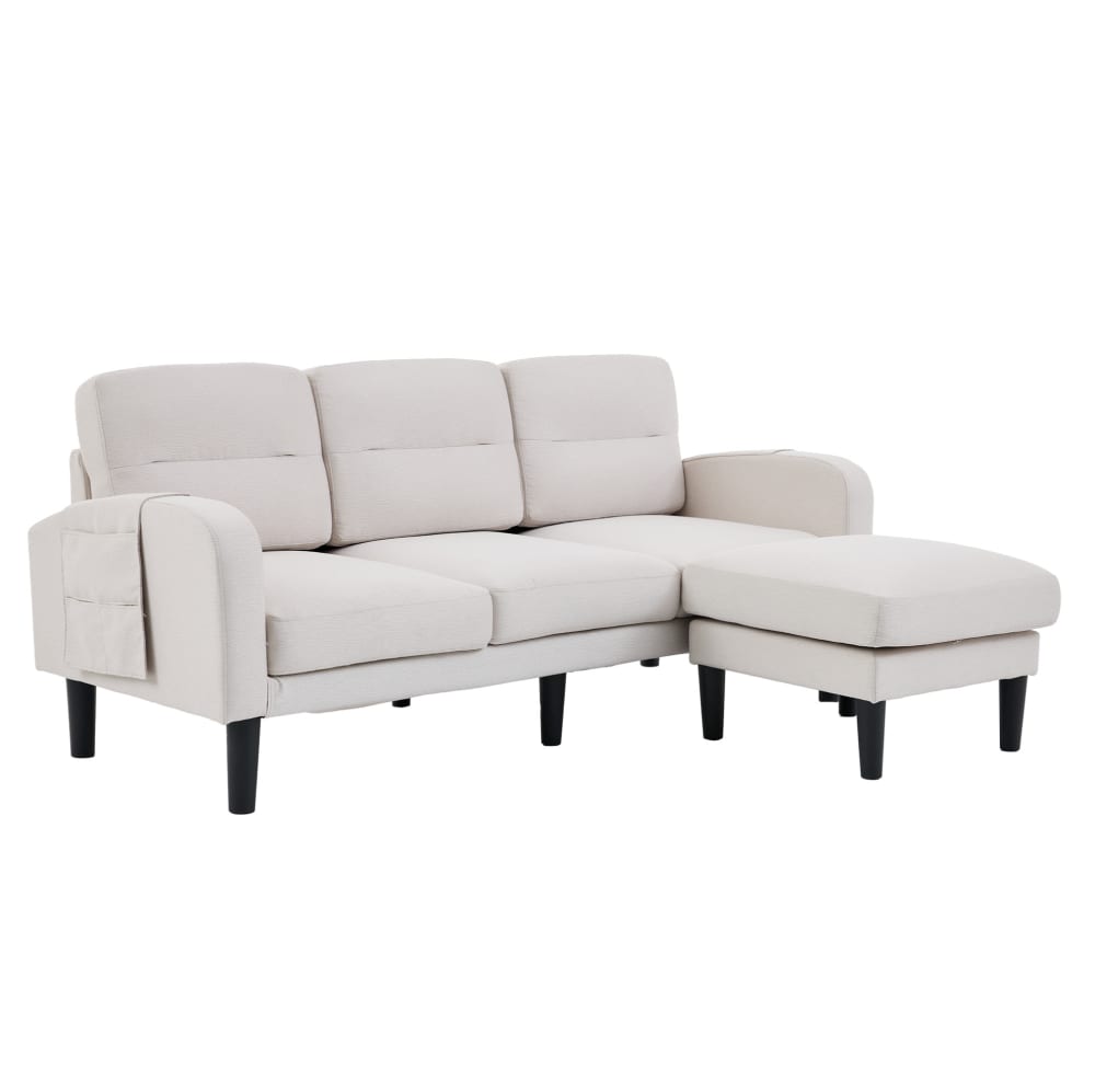 wohnli-moebel-suche-M26151980 Wohnli Möbelsuche - Ecksofa aus Stoff mit Chaiselongue und Stauraum 204x136x80 cm