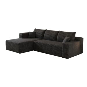 wohnli-moebel-suche-M26151991 Wohnli Möbelsuche - Ecksofa aus Cordstoff mit Chaiselongue 241x151x58 cm