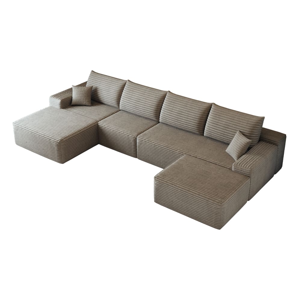 wohnli-moebel-suche-M26152024 Wohnli Möbelsuche - Ecksofa aus Stoff modular ohne Montage 340 cm