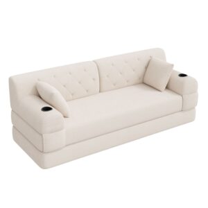 wohnli-moebel-suche-M26152128 Wohnli Möbelsuche - Schlafsofa aus Cord mit hoher Rückenlehne 208x80x81 cm