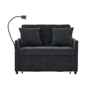 Wohnli Möbelsuche - Schlafsessel aus Stoff mit USB 109x72x83