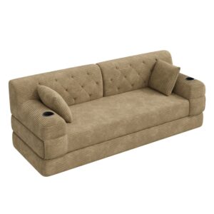 wohnli-moebel-suche-M26152174 Wohnli Möbelsuche - Schlafsofa aus Cord mit hoher Rückenlehne 208x80x81 cm