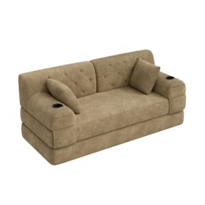 wohnli-moebel-suche-M26152178 Wohnli Möbelsuche - Schlafsofa aus Cord mit hoher Rückenlehne 168x80x81 cm