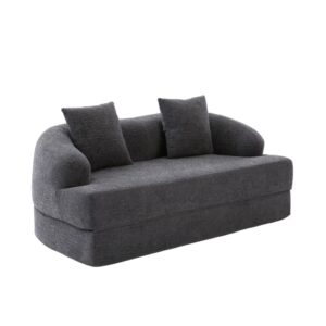 wohnli-moebel-suche-M26152191 Wohnli Möbelsuche - Schlafsofa aus Chenille mit Klappbett 157x84x65 cm