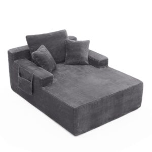 wohnli-moebel-suche-M26152225 Wohnli Möbelsuche - Schlafsofa aus Cord mit Seitentaschen und Kissen