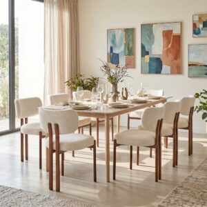 wohnli-moebel-suche-M26152557-1 Esszimmerstuhl in Beige 56x81x54cm Metall Beige Weber industries Möbel Esszimmermöbel Stühle