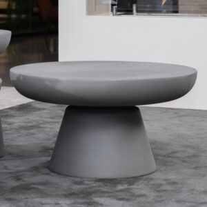 wohnli-moebel-suche-M26152615-1 Couchtisch aus Beton 66 x 66 x 35 cm 66x35x66cm Beton Grau ELEMENTI Möbel Wohnzimmermöbel Couchtische