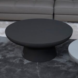 wohnli-moebel-suche-M26152625-1 Couchtisch aus Beton 66 x 66 x 35 cm 66x35x66cm Beton Schwarz ELEMENTI Möbel Wohnzimmermöbel Couchtische