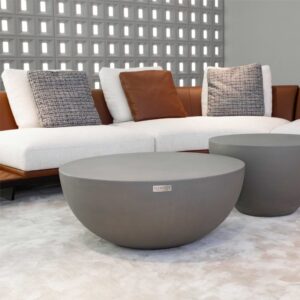 wohnli-moebel-suche-M26152639-1 Couchtisch aus Beton 87 x 87 x 35 cm 87x35x87cm Beton Grau ELEMENTI Möbel Wohnzimmermöbel Couchtische