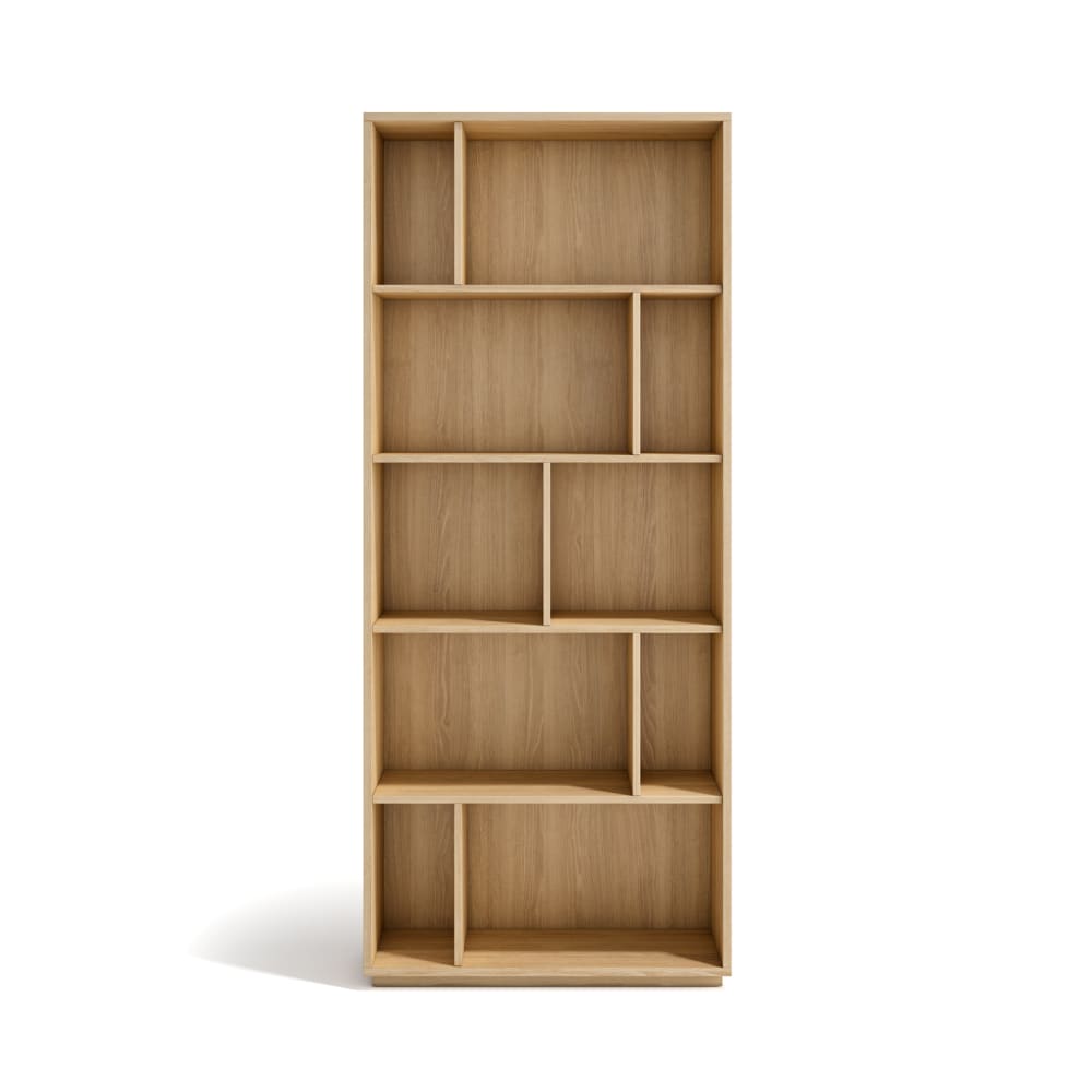wohnli-moebel-suche-M26154245 Wohnli Möbelsuche - Bücherregal aus Melamin in Gold-Eiche 191x80x32 cm