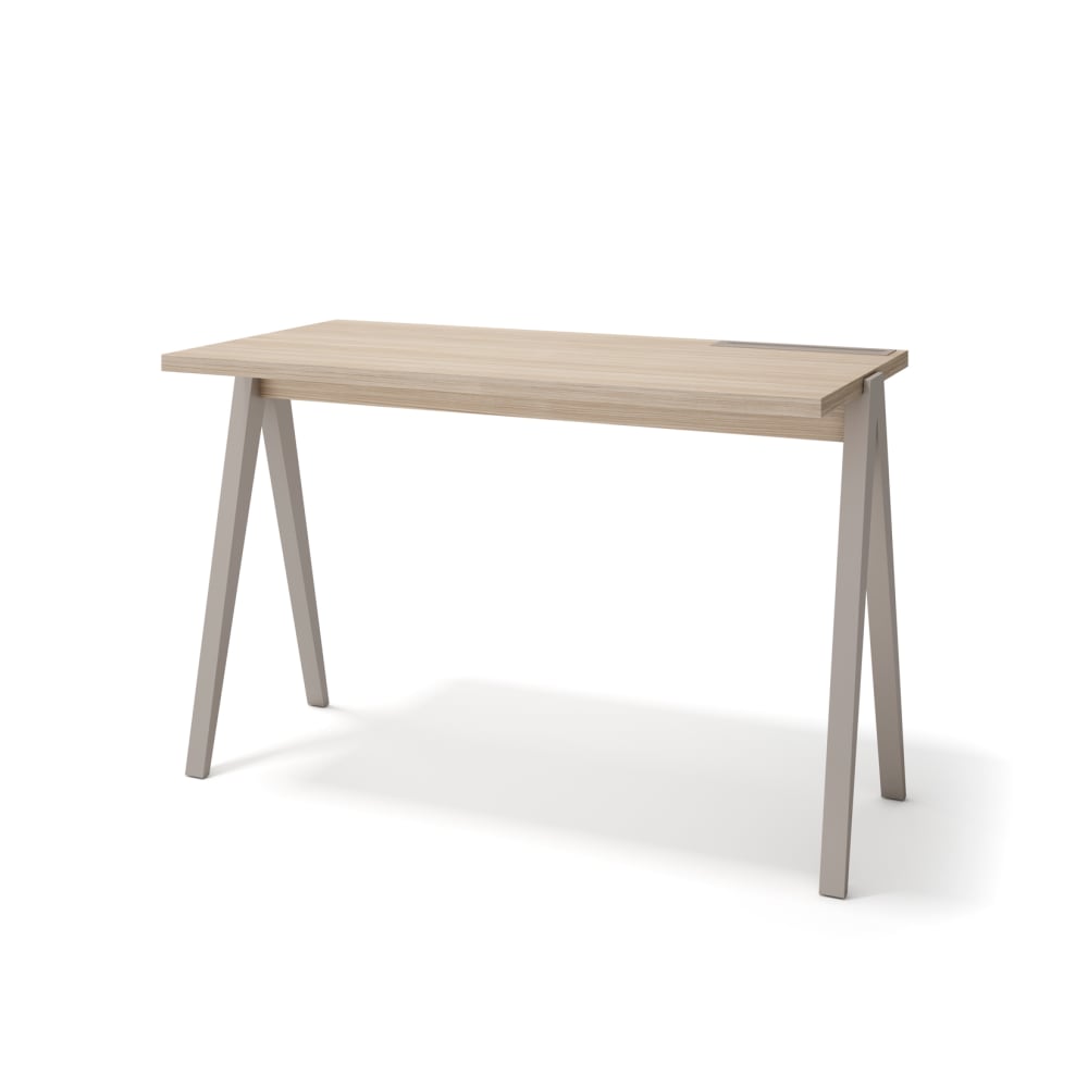 wohnli-moebel-suche-M26154263 Wohnli Möbelsuche - Schreibtisch Walnuss Hell Beine Buche taupe 75x120x60 cm
