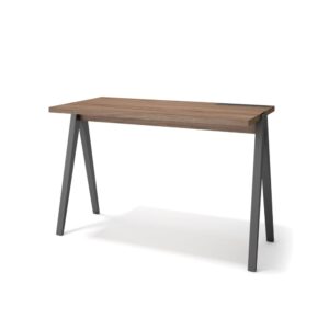 wohnli-moebel-suche-M26154264 Wohnli Möbelsuche - Schreibtisch Walnuss Optik Beine Buche Graphit 75x120x60 cm