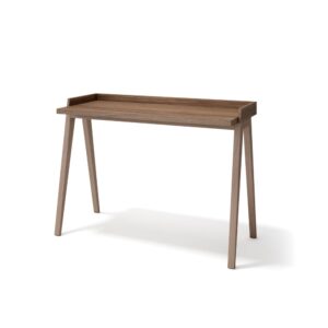 Wohnli Möbelsuche - Schreibtisch Walnuss Optik Beine Buche 81x111x50 cm