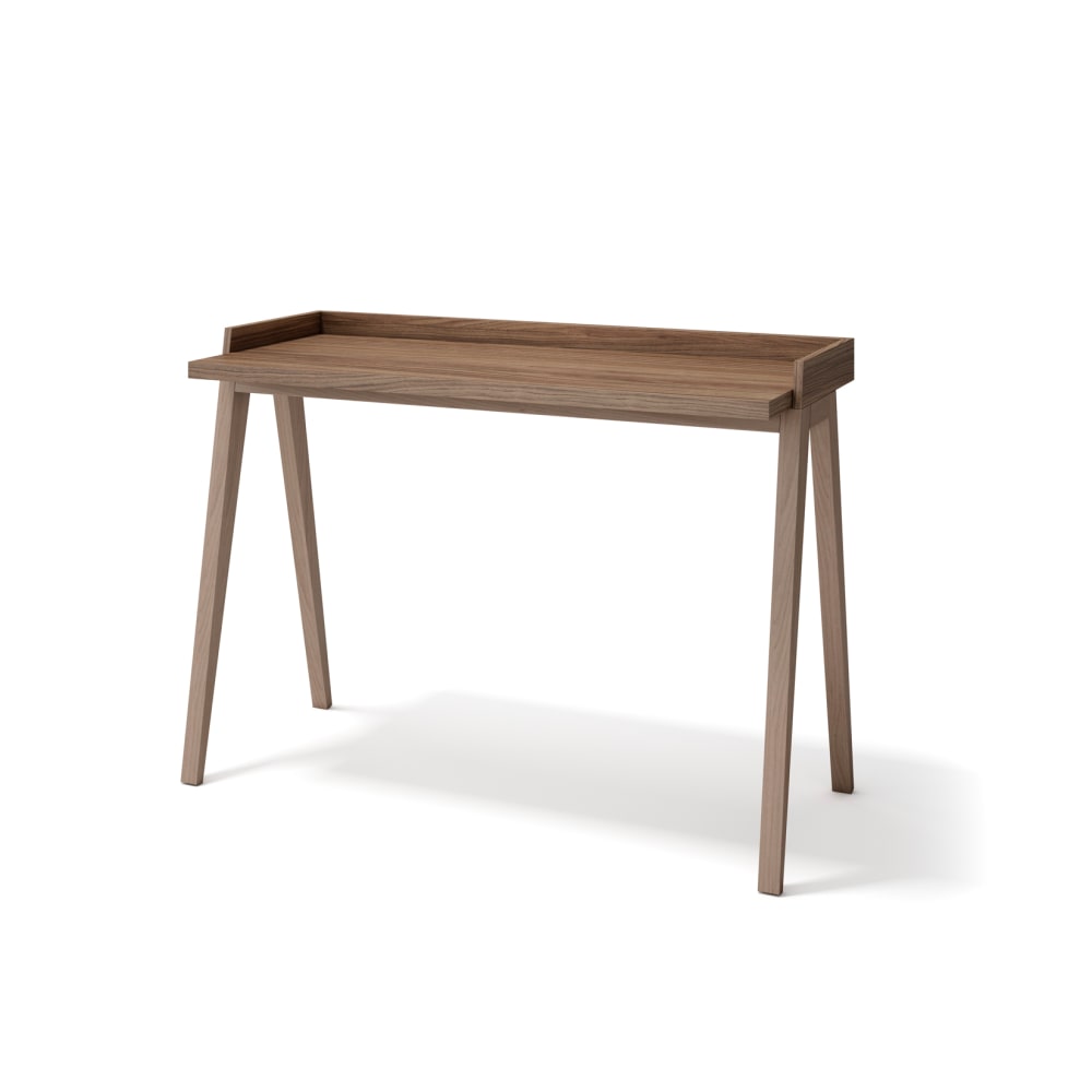 wohnli-moebel-suche-M26154266 Wohnli Möbelsuche - Schreibtisch Walnuss Optik Beine Buche 81x111x50 cm