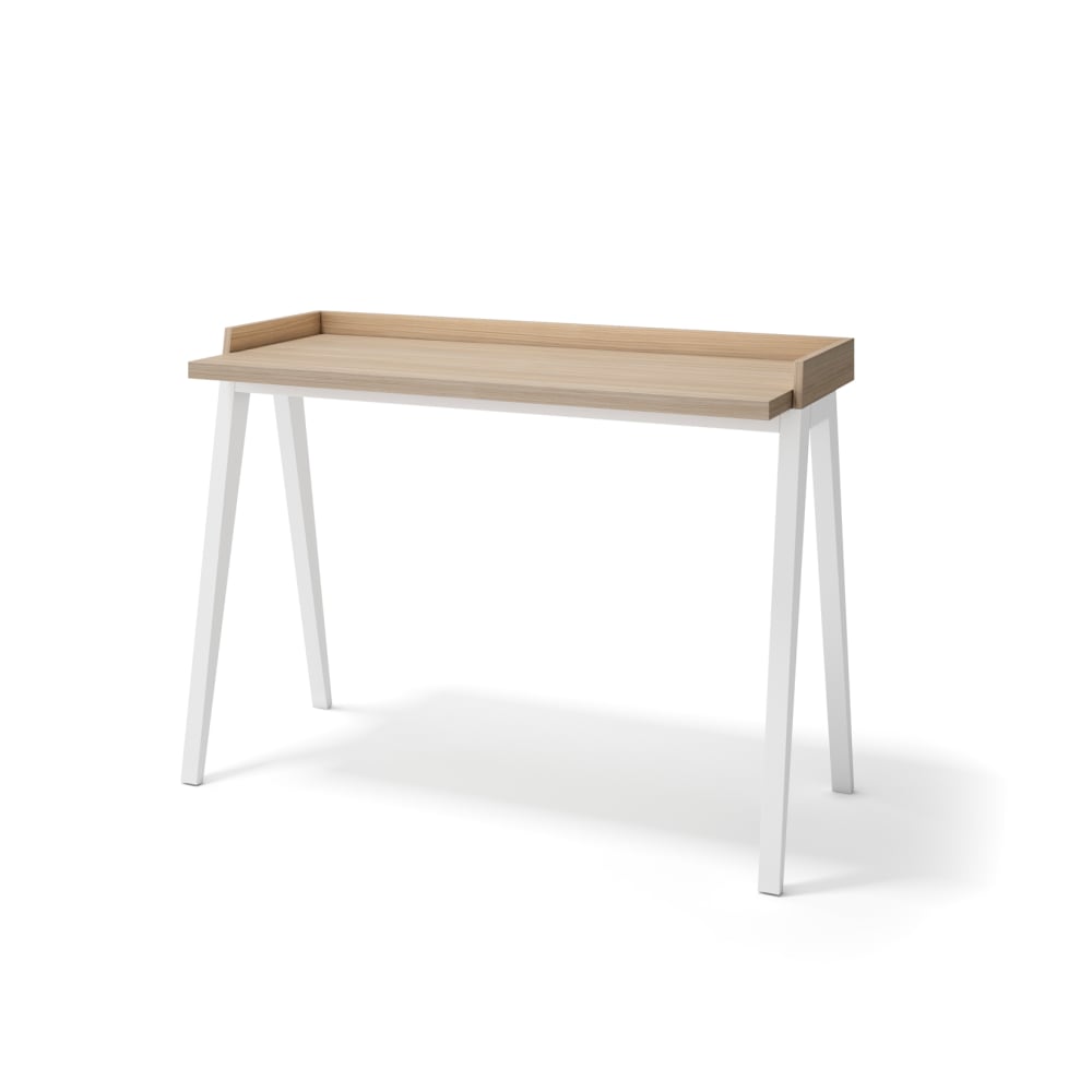 wohnli-moebel-suche-M26154311 Wohnli Möbelsuche - Schreibtisch Walnuss Hell Beine Buche Weiß 81x111x50 cm