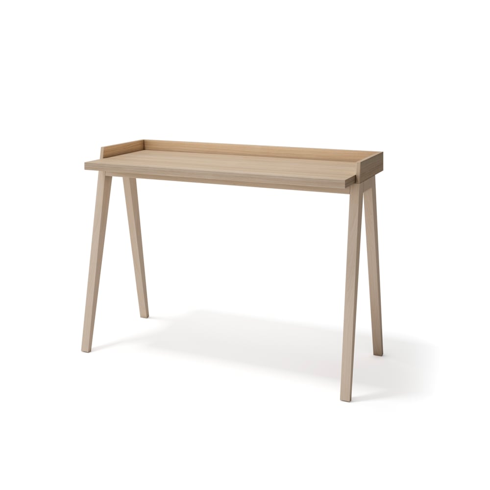 wohnli-moebel-suche-M26154313 Wohnli Möbelsuche - Schreibtisch Walnuss Hell Optik Beine Buche 81x111x50 cm