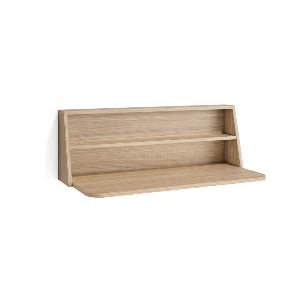 wohnli-moebel-suche-M26154319 Wohnli Möbelsuche - Hängeschreibtisch in Walnussoptik hell 30x85 cm