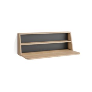 wohnli-moebel-suche-M26154330 Wohnli Möbelsuche - Hängeschreibtisch in Walnuss- und Graphitoptik 30x85 cm