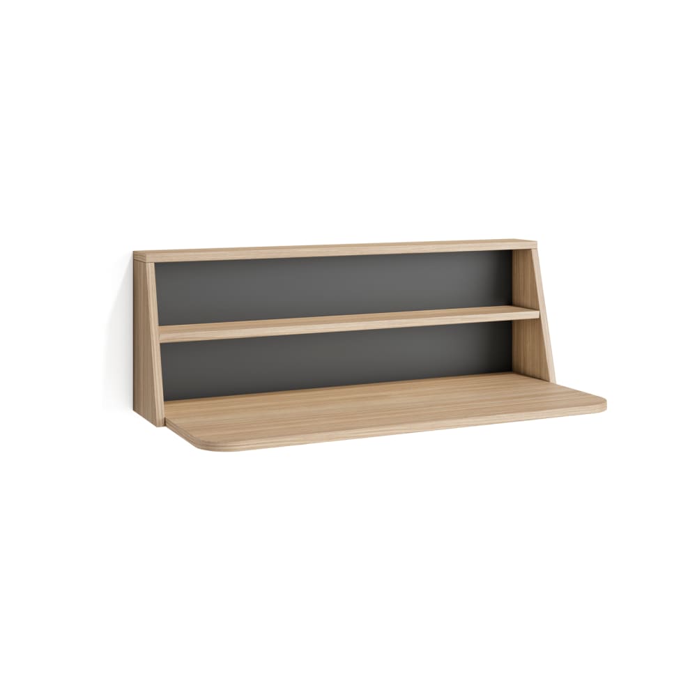 wohnli-moebel-suche-M26154330 Wohnli Möbelsuche - Hängeschreibtisch in Walnuss- und Graphitoptik 30x85 cm