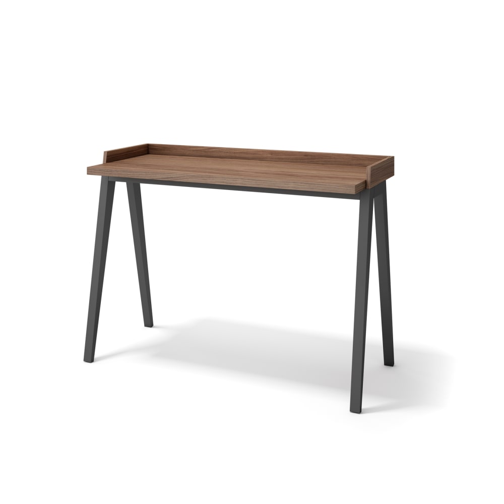 wohnli-moebel-suche-M26154352 Wohnli Möbelsuche - Schreibtisch Walnuss Optik Beine Buche Graphit 81x111x50 cm