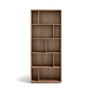 wohnli-moebel-suche-M26154609 Wohnli Möbelsuche - Bücherregal aus Melamin in Nussbaum 191x80x32 cm