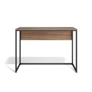 wohnli-moebel-suche-M26154652 Wohnli Möbelsuche - Schreibtisch aus Stahl Optik Nussbaum-Maserung 75x105x52 cm