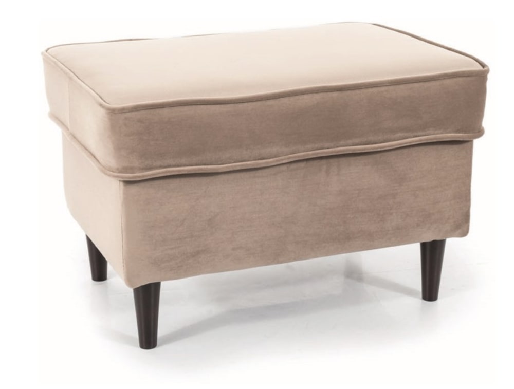 wohnli-moebel-suche-M26154904 Wohnli Möbelsuche - Designer-Hocker aus Samt in Beige und Wenge