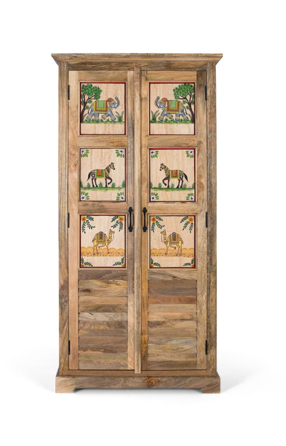 wohnli-moebel-suche-M26155095 Wohnli Möbelsuche - Kleiderschrank aus Mangoholz 92 cm