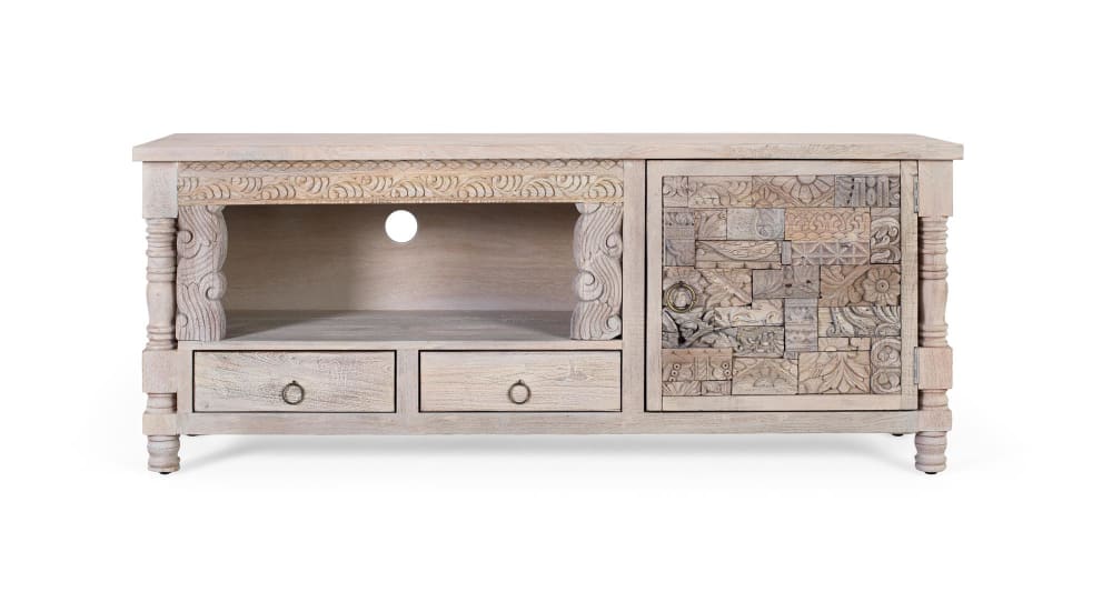 wohnli-moebel-suche-M26155106 Wohnli Möbelsuche - Fernsehständer aus recyceltem Eichenholz 150 cm