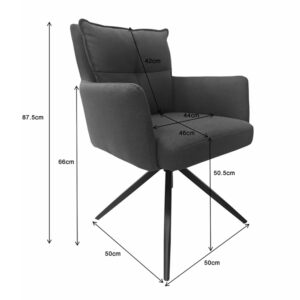 wohnli-moebel-suche-M26157323-1 Esszimmerstuhl-Set Stoffbezug Mocca 59x88x64cm PES - Polyester Braun Loft24 Sofas und Sessel Sessel, Poufs und Fußbänke Sessel