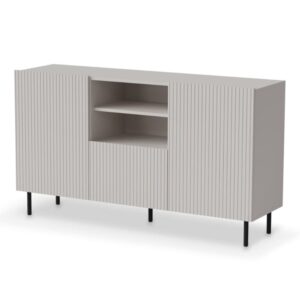 Wohnli Möbelsuche - Niedriges Kaschmir-Sideboard 150 cm – 2 Türen