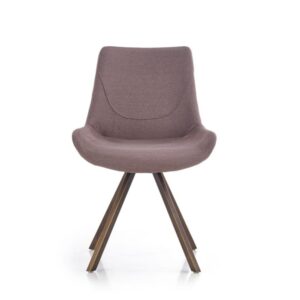 wohnli-moebel-suche-M26157823-1 Designerstuhl aus Polyestergewebe 59x85x55cm Stoff Grau MSO Möbel Esszimmermöbel Stühle