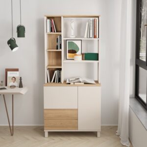 Dekor Kaschmir und Eiche H187 cm