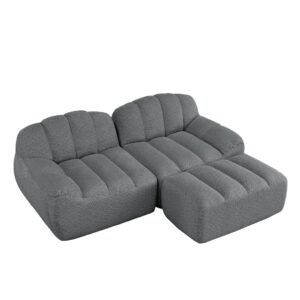wohnli-moebel-suche-M26158390 Wohnli Möbelsuche - Modulares 2-Sitzer-Sofa mit Pouf