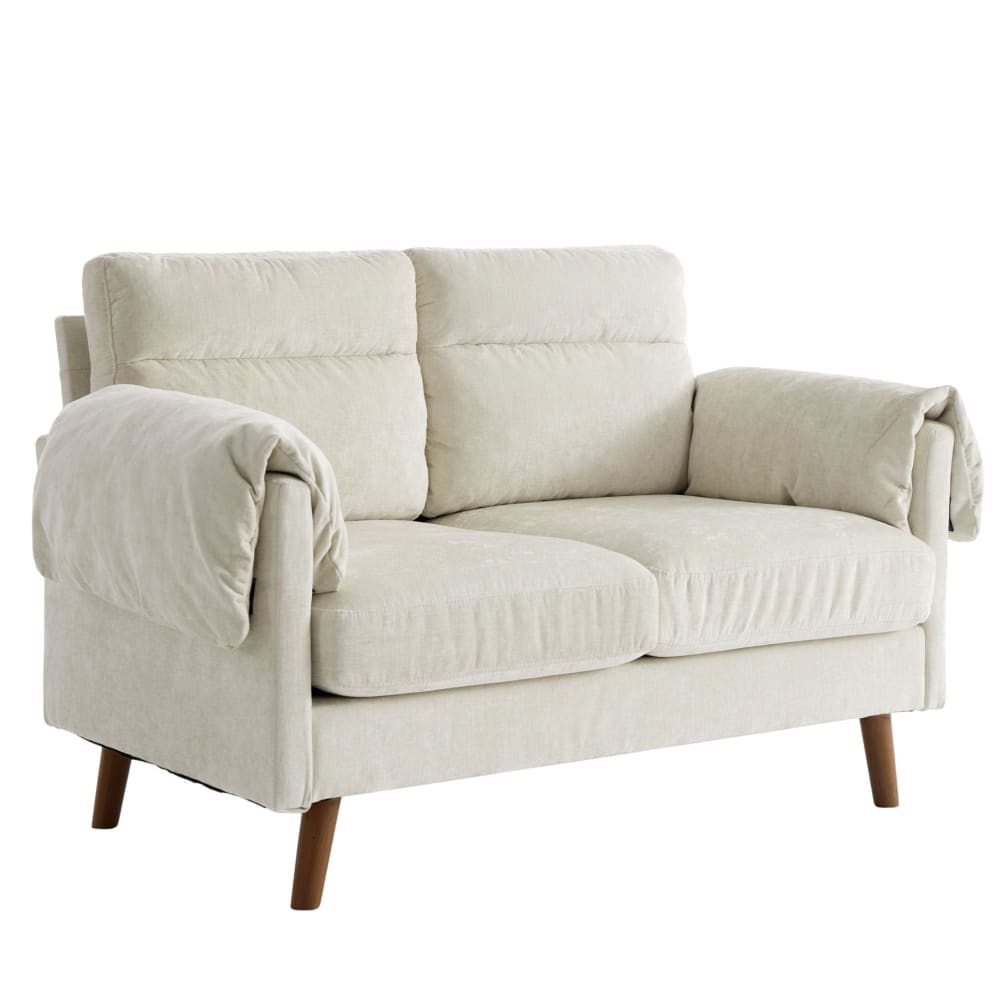 wohnli-moebel-suche-M26158398 Wohnli Möbelsuche - Kompaktes 2-Sitzer Sofa aus weichem Chenille 124x70x85cm