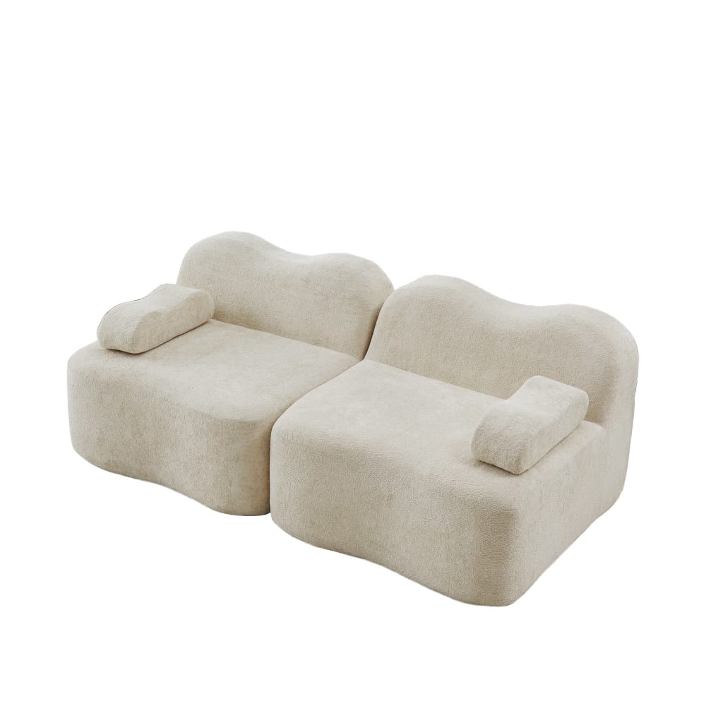 wohnli-moebel-suche-M26158482 Wohnli Möbelsuche - Modulares 2-Sitzer Sofa aus Samt