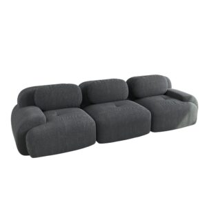 wohnli-moebel-suche-M26158506 Wohnli Möbelsuche - Modulares 3-Sitzer Sofa mit gebogenen Armlehnen