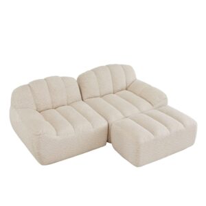 wohnli-moebel-suche-M26158512 Wohnli Möbelsuche - Modulares 2-Sitzer-Sofa mit Pouf