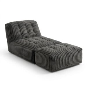 wohnli-moebel-suche-M26158513 Wohnli Möbelsuche - Chaiselongue sofá cama de franela acolchada convertible