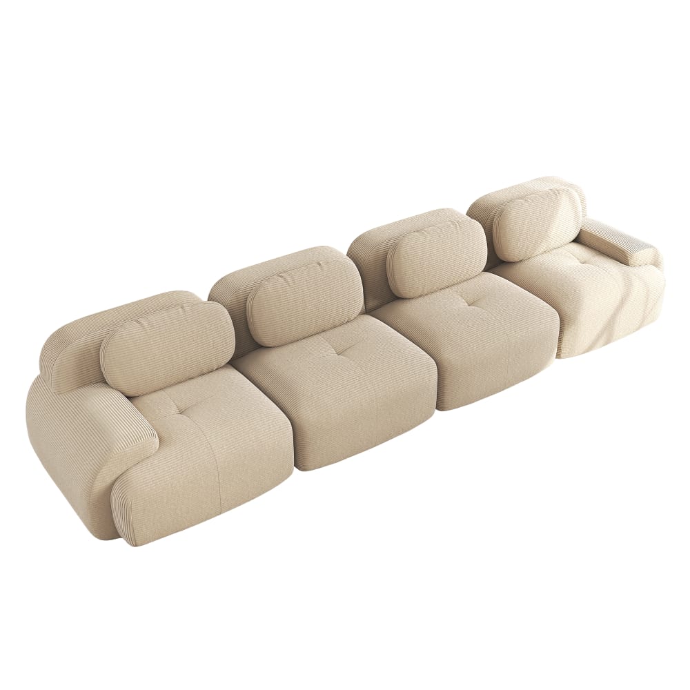 Wohnli Möbelsuche - Modulares 4-Sitzer Sofa
