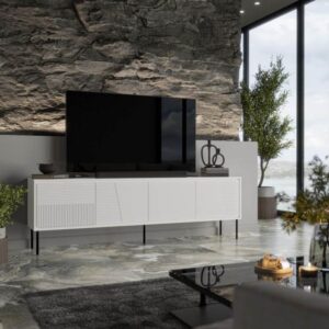 mattweißes Design