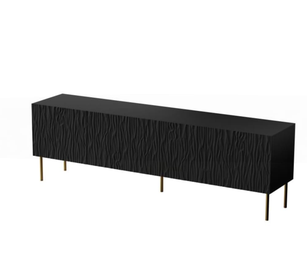 wohnli-moebel-suche-M26160108 Wohnli Möbelsuche - Design-TV-Schrank in Mattschwarz